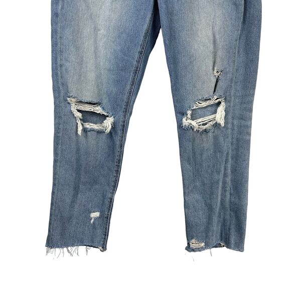American Eagle Mom Jeans 6 Distressed - Picture 4 of 14